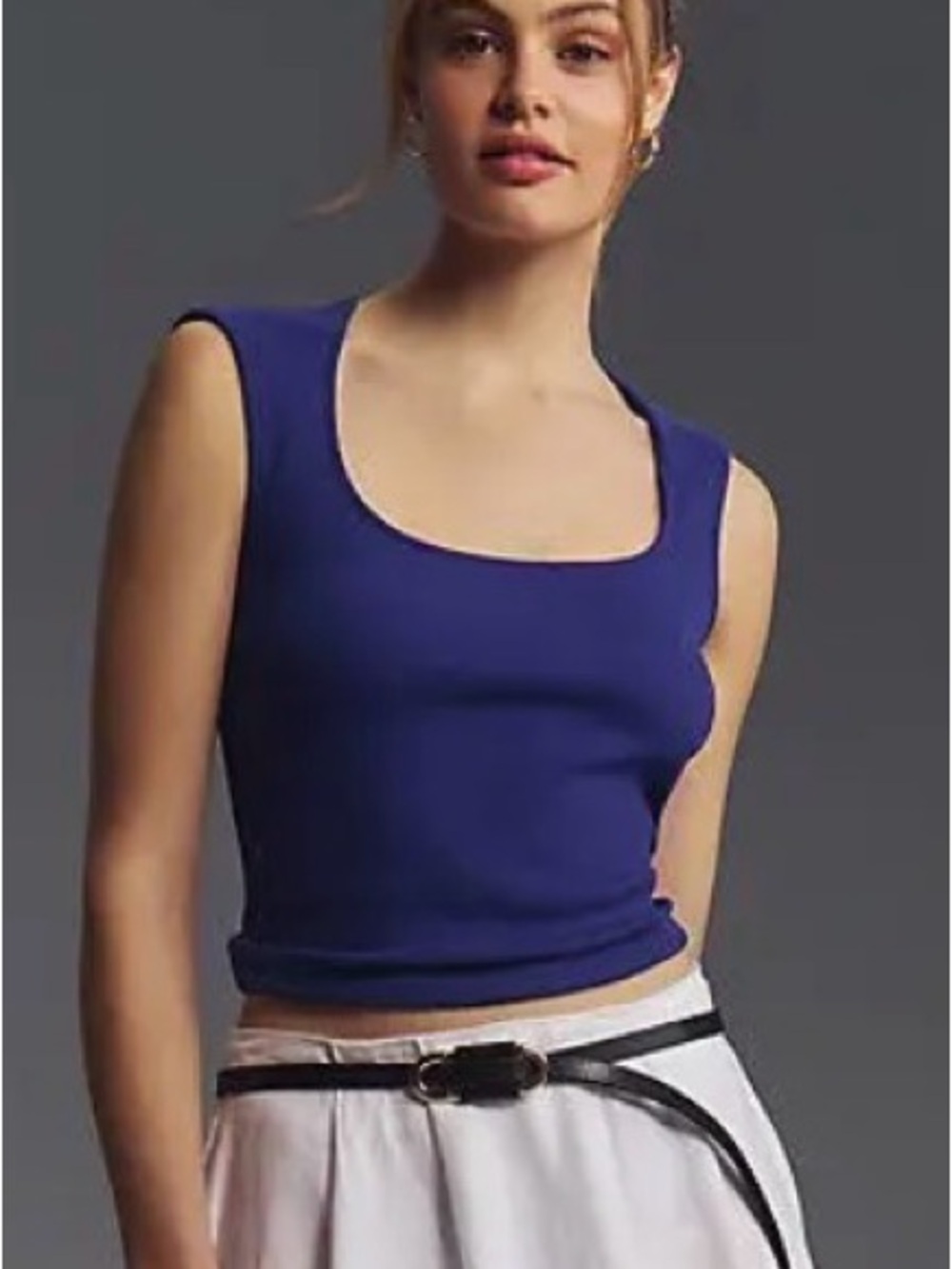 Maeve square neck top